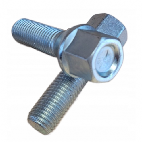 Śruba M12x1.50x45mm (stożek) klucz 17mm Bmw Dacia Renault Opel Saab (BAS-12X1.50X45ST17)